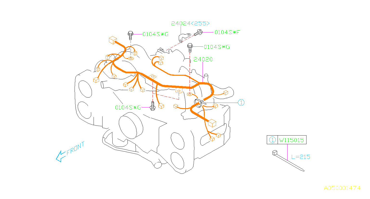 2004 Subaru Wrx Engine Wiring Diagram