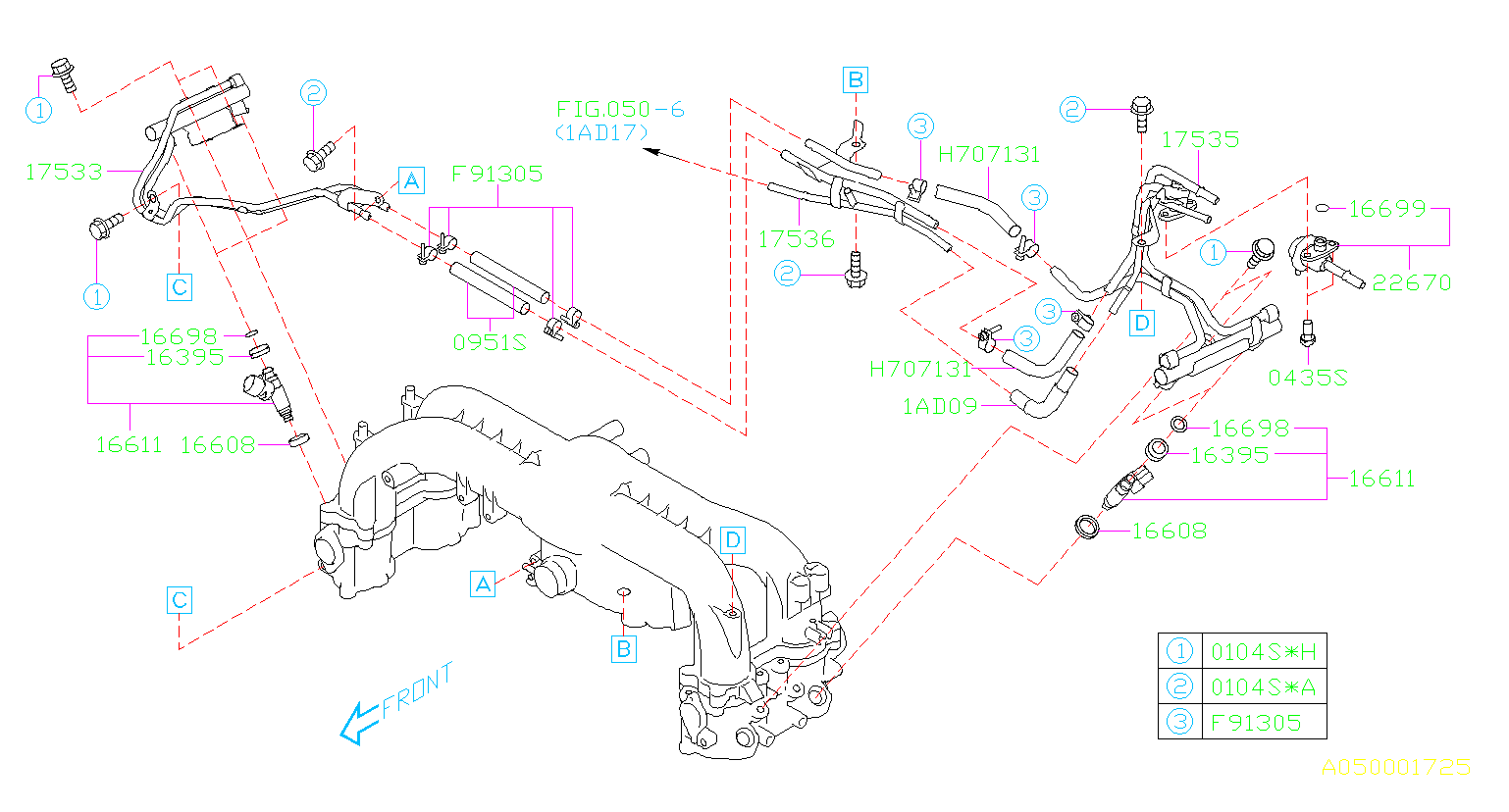 2018 Subaru Wrx Intake Manifold